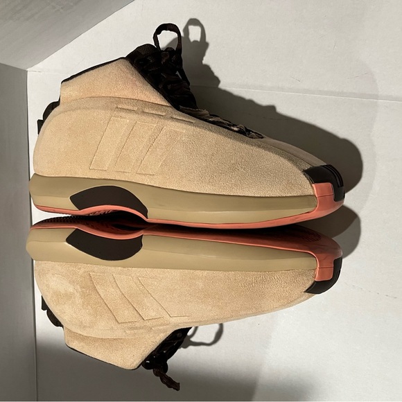 ADIDAS Crazy 1 Kobe Cream/Brown Men's Basketball Sneakers SIZE 13 - Picture 4 of 9